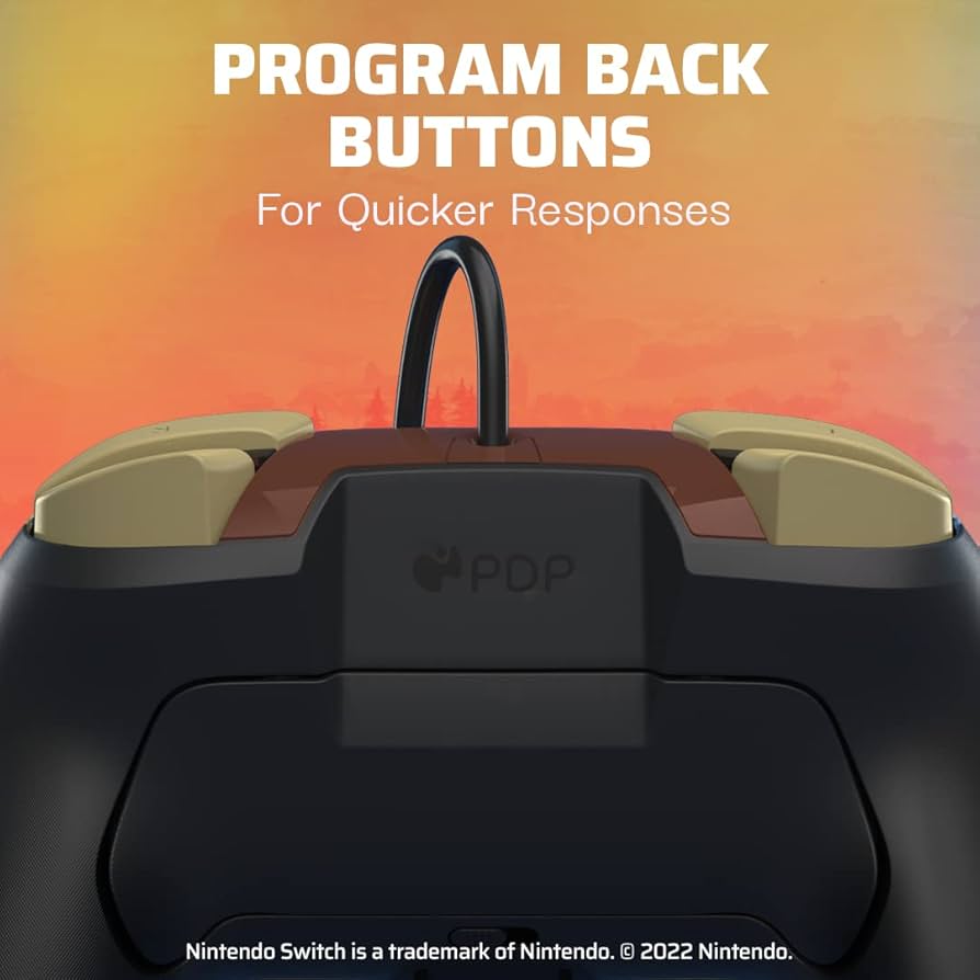 Amazon.com: PDP REMATCH Enhanced Wired Power Nintendo Switch